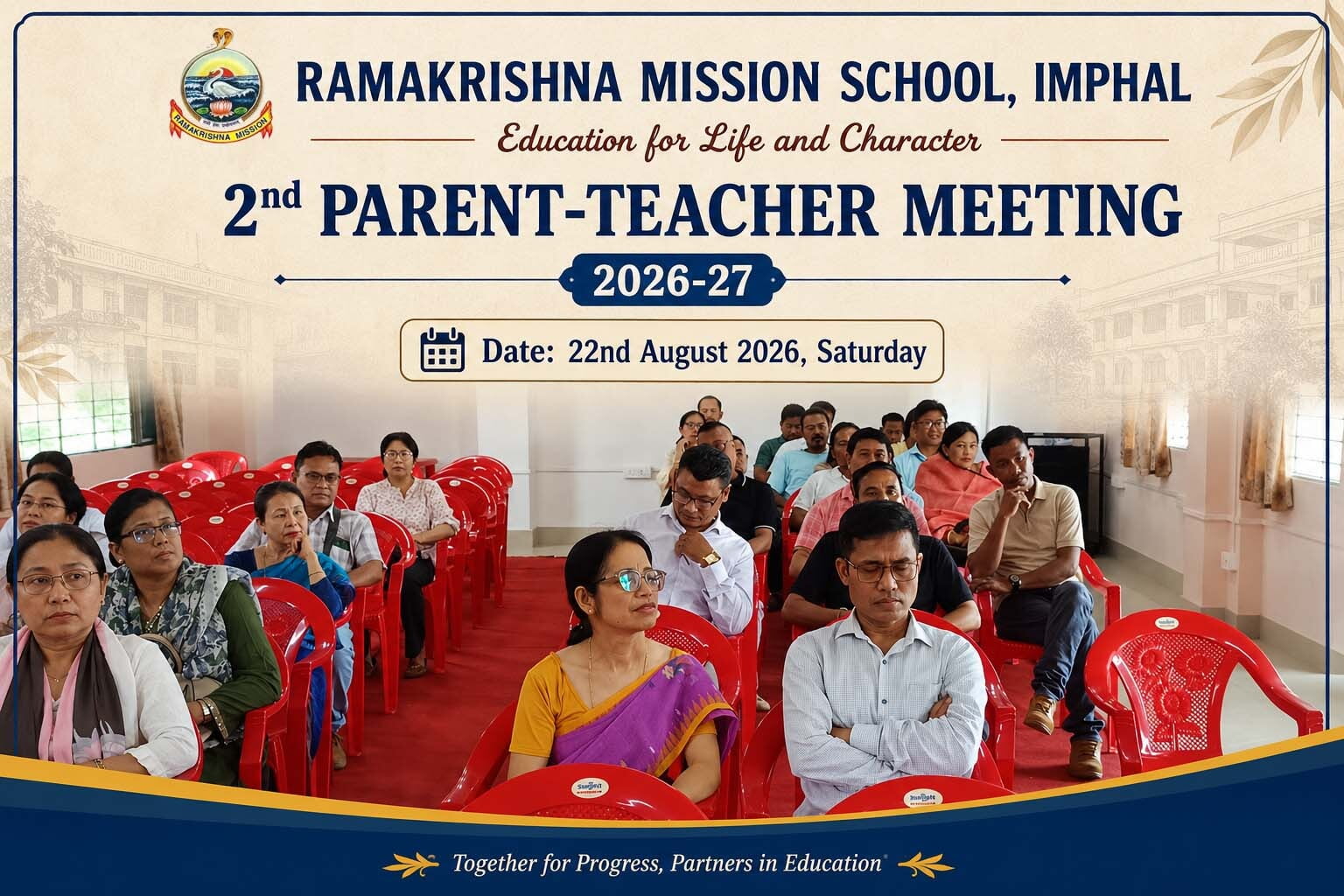 2nd Parent-Teacher Meeting (22-08-2026, Saturday)